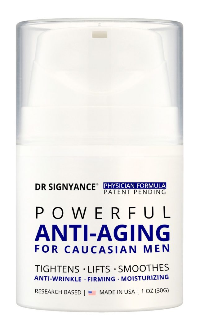 Powerful Anti Aging Moisturizer For Caucasian Men